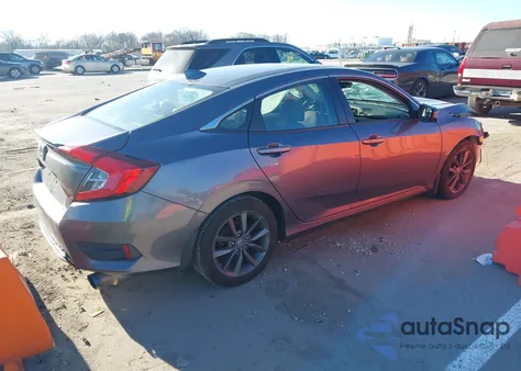 2020 Honda Civic Ex-L z USA, uszkodzony, nr VIN 19XFC1F72LE010116